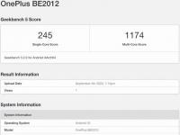 OnePlus Clover出現在GeekBench上