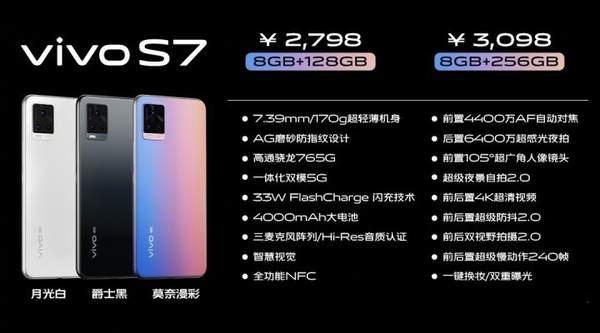 vivo S7有沒有紅外功能,vivo S7支持nfc功能嗎?