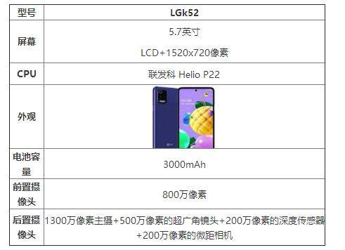 LGk52參數(shù)配置詳情_LGk52手機(jī)怎么樣