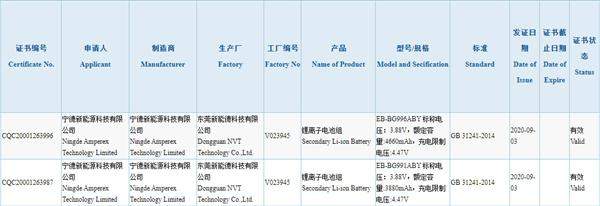 三星S21電池容量曝光,電池加大2K高刷屏實錘?