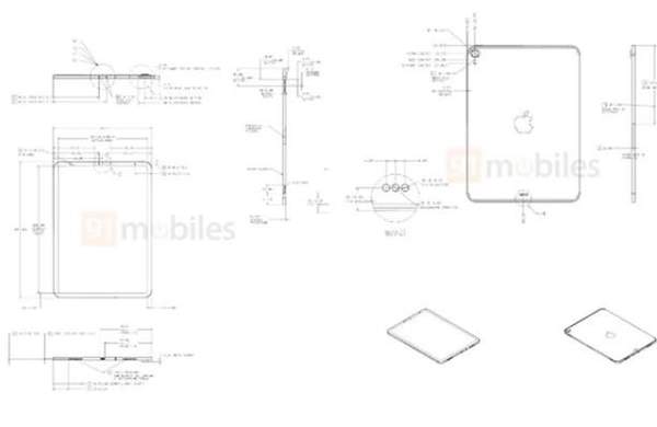 iPad8外觀曝光:邊框更窄,屏幕更大