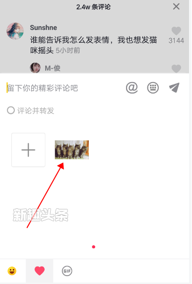 抖音評論貓咪蹦迪動態(tài)圖表情包怎么發(fā) 五只貓搖頭表情弄法