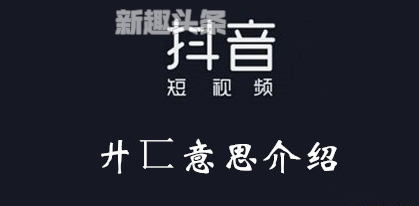 廾匸是什么意思含義 廾匸兩個(gè)字怎么讀拼音標(biāo)準(zhǔn)發(fā)音