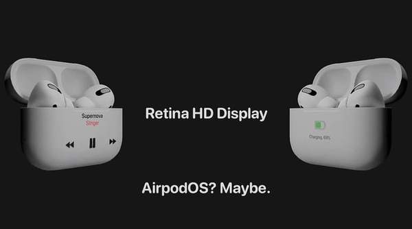 AirPods Pro 2概念稿曝光:機(jī)身增加屏幕?