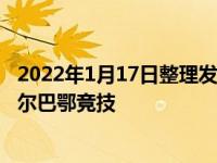 2022年1月17日整理發(fā)布：皇馬在西班牙超級杯決賽迎戰(zhàn)畢爾巴鄂競技