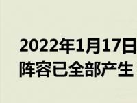 2022年1月17日整理發(fā)布：中國花滑隊(duì)參賽陣容已全部產(chǎn)生