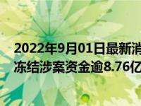 2022年9月01日最新消息速報(bào) 河北百日行動(dòng)抓獲2.76萬人 凍結(jié)涉案資金逾8.76億元