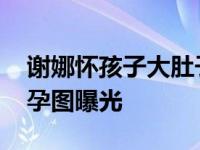 謝娜懷孩子大肚子照片觀看 謝娜小腹隆起懷孕圖曝光