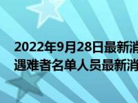 2022年9月28日最新消息速報(bào) 長春火災(zāi)事故原因 長春大火遇難者名單人員最新消息披露