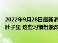 2022年9月28日最新消息速報(bào) 超過4小時(shí)不洗碗細(xì)菌全吃進(jìn)肚子里 這些習(xí)慣趕緊改掉