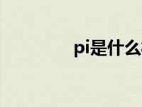 pi是什么材料（pi是什么）