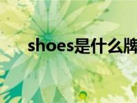 shoes是什么牌子的鞋（shoe怎么讀）