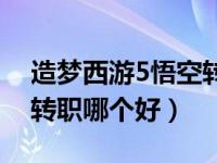 造夢(mèng)西游5悟空轉(zhuǎn)職怎么選（造夢(mèng)西游5悟空轉(zhuǎn)職哪個(gè)好）